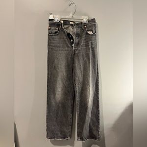 Levi’s Straight Ankle Ribcage Jeans